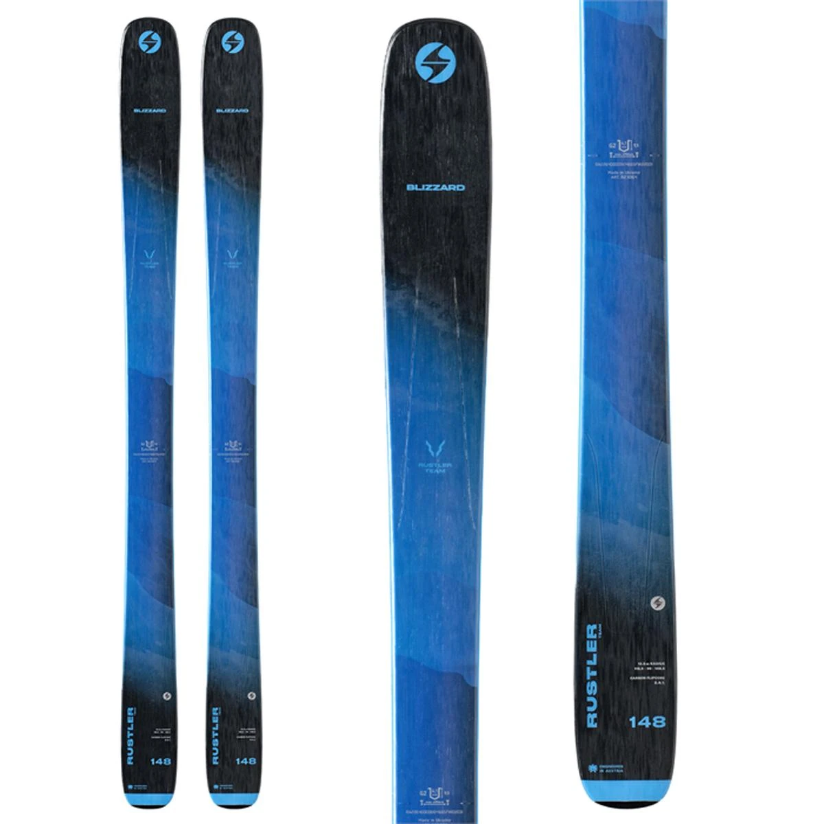 Blizzard RUSTLER TEAM Kid's Skis 2023 3 Blizzard RUSTLER TEAM Kid's Skis 2023