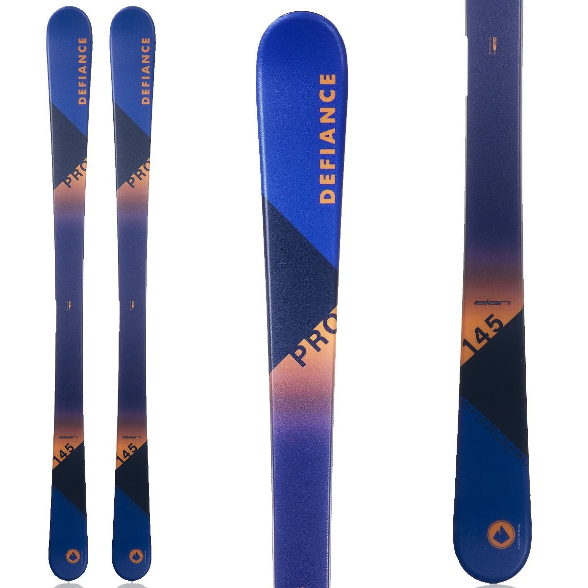 Defiance Pro Blue Kid's Skis 2023 3 Defiance Pro Blue Kid's Skis 2023
